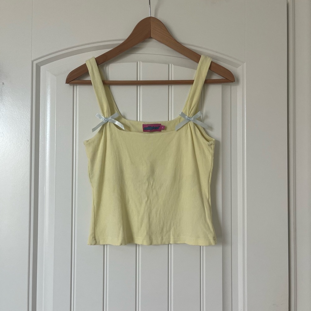 Edikted Lola Ribbed Tank Top